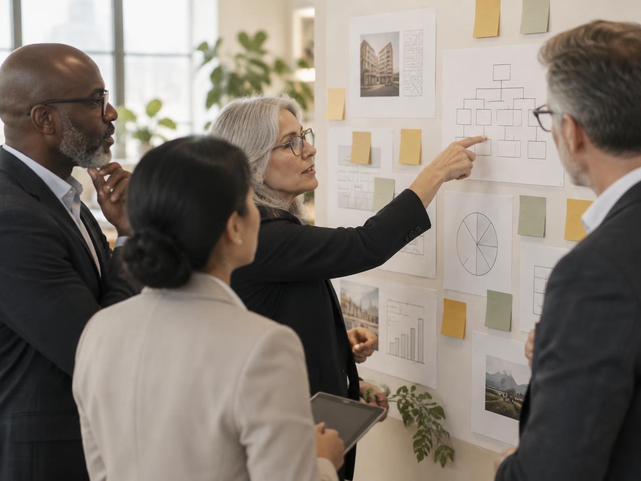 Athena advisors building a client strategy